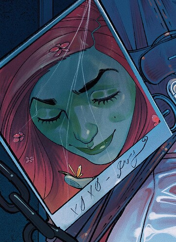 Ivy, Harley Cover Detail