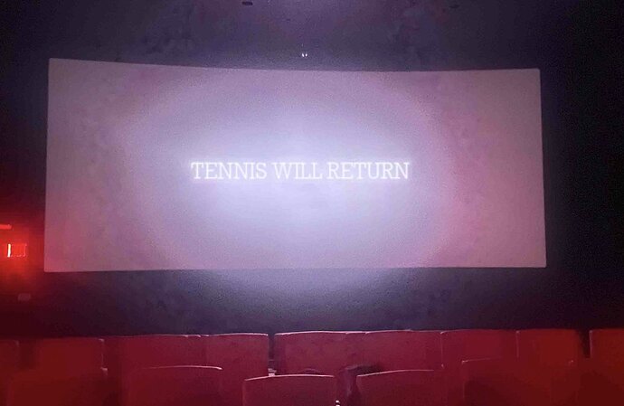 Tennis Will Return