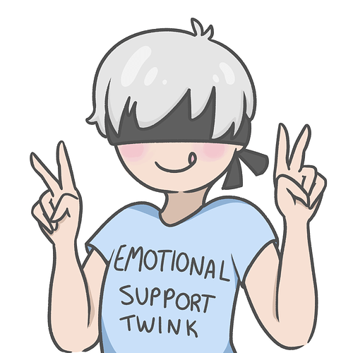 emotional support twink