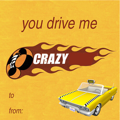 u drive me crazy taxi